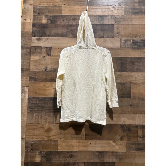 Ralph Lauren LRL Jeans Co. Women Pullover Hoodie 1/4Button Shirt Large - Picture 7 of 7